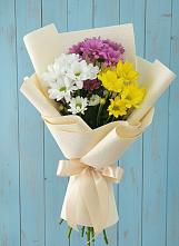 Букет цветов из:  Хризантемы в Толмачёво