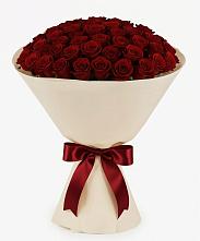 Букет 101 Бордовая роза Блэк Бакарра в Толмачёво