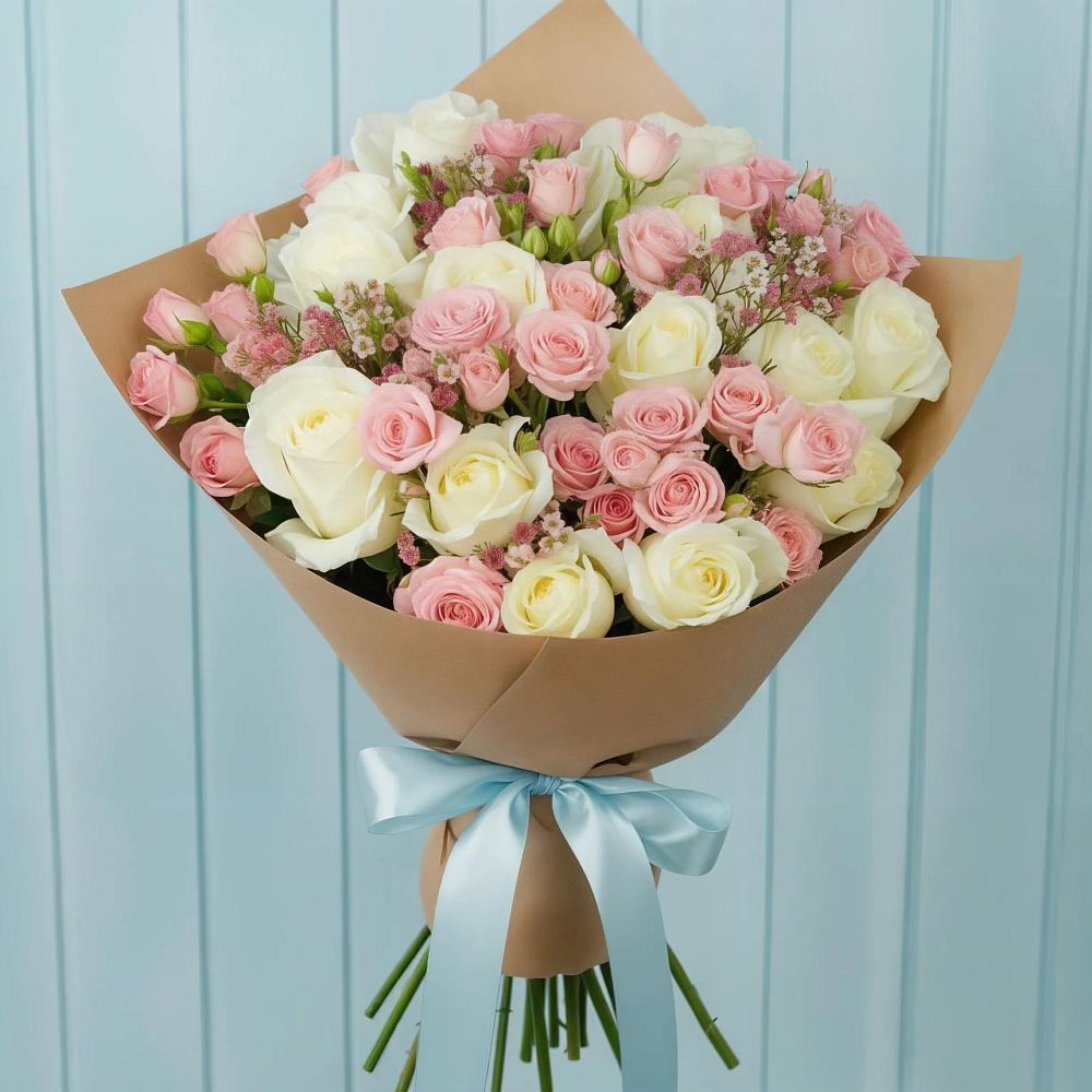 Букет цветов из: Розы в Толмачёво