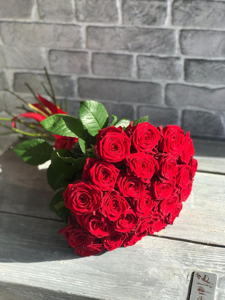 Букет Красные розы Фридом в Толмачёво