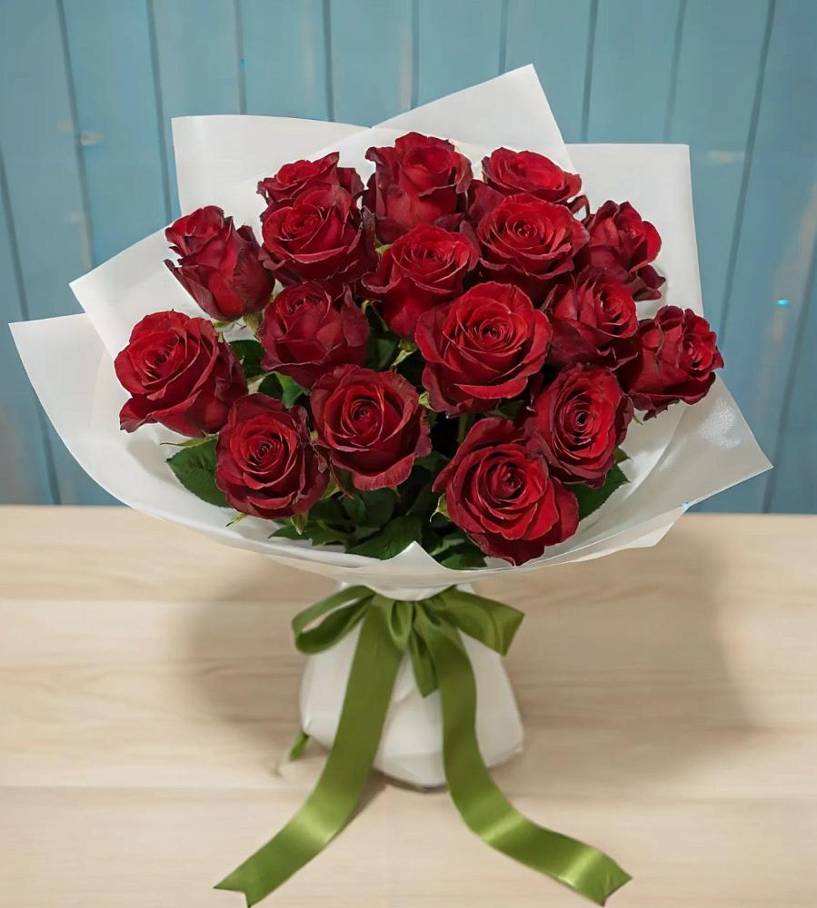 Букет Красные розы в Толмачёво