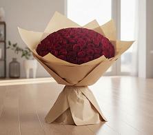 Букет 101 Красная роза в Толмачёво