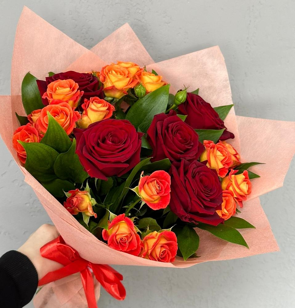 Букет Любовь и восторг в Толмачёво