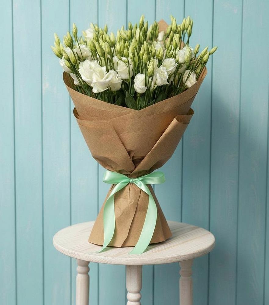 Букет цветов из: Лизиантусы в Толмачёво