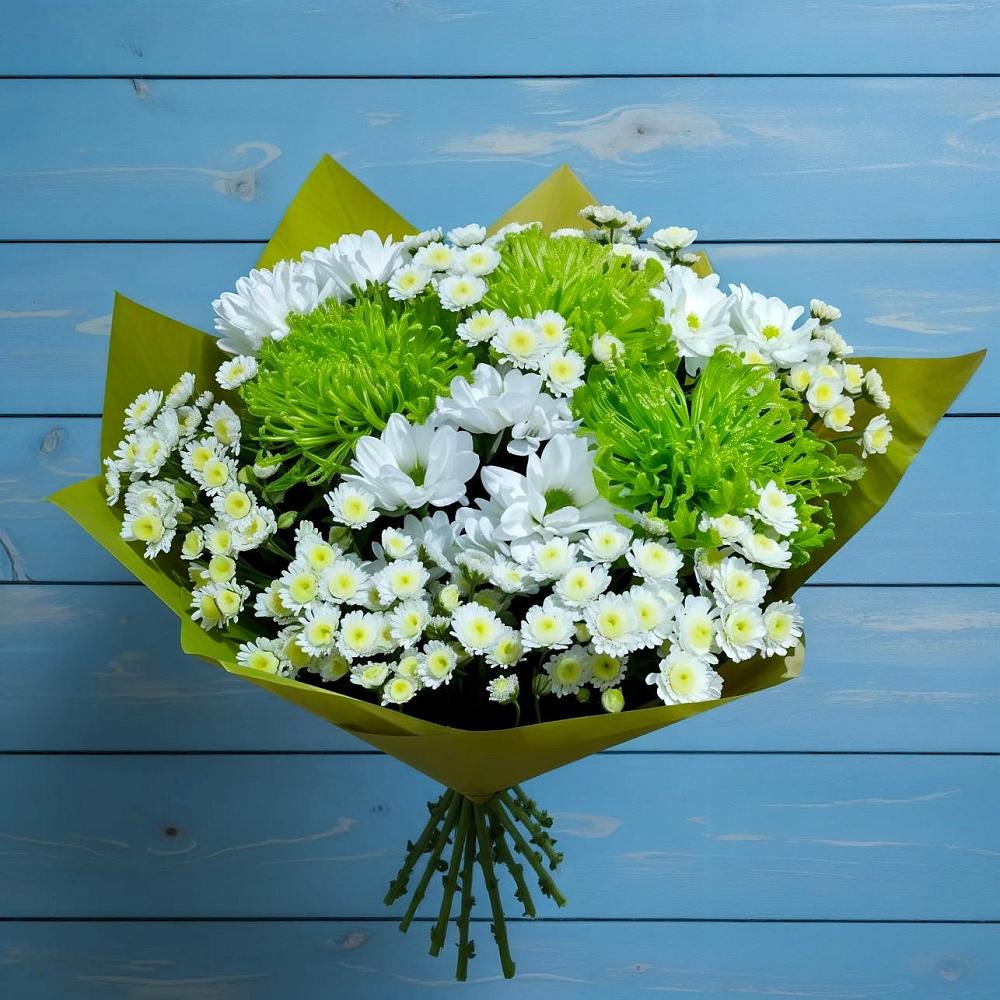 Букет цветов из: Хризантемы в Толмачёво