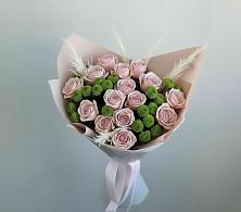 Букет цветов из:  Розы и Хризантемы в Толмачёво