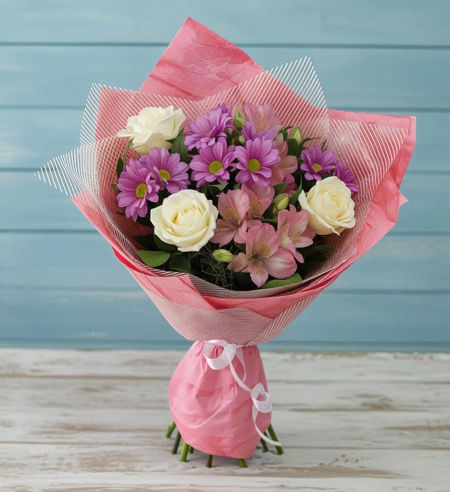 Букет цветов из: Герберы в Толмачёво