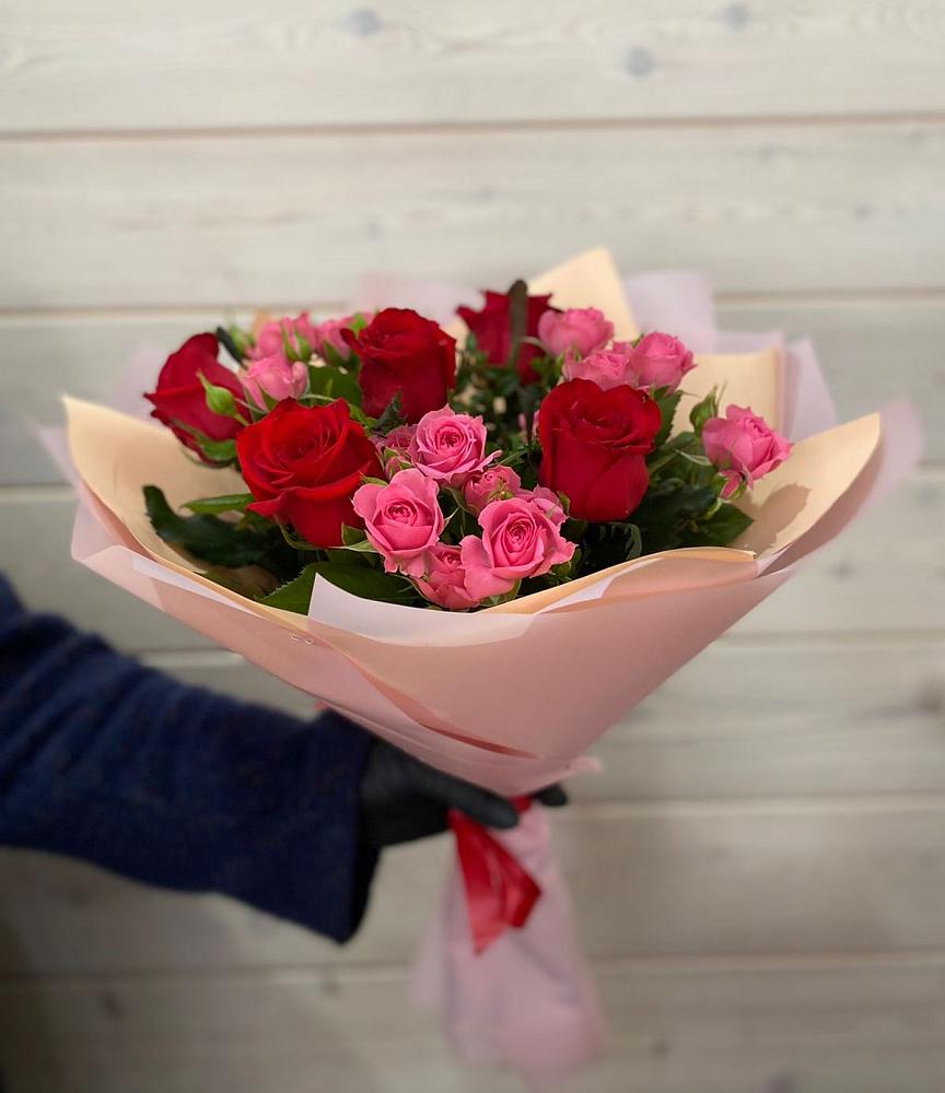 Букет цветов из: Розы в Толмачёво