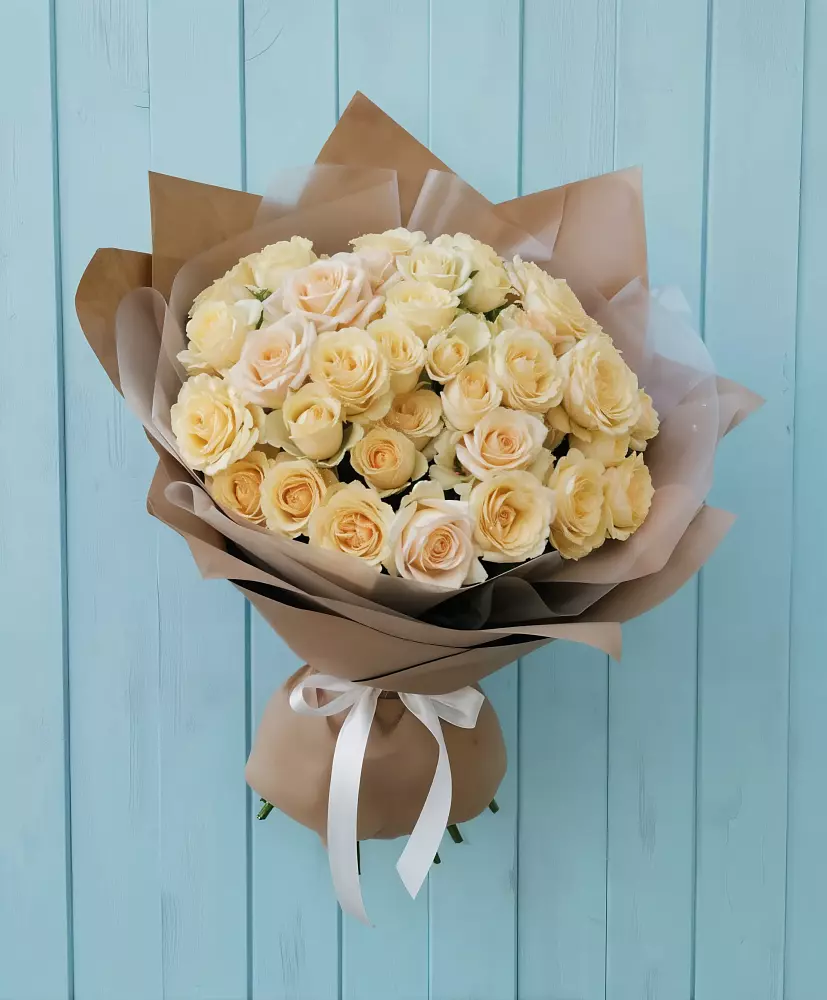 Букет Кремовое облако в Толмачёво