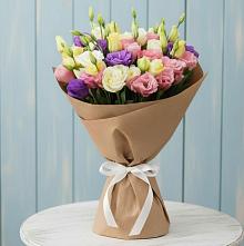 Букет цветов из:  Лизиантусы в Толмачёво
