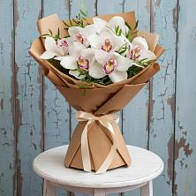 Букет цветов из:  Орхидеи и Розы в Толмачёво